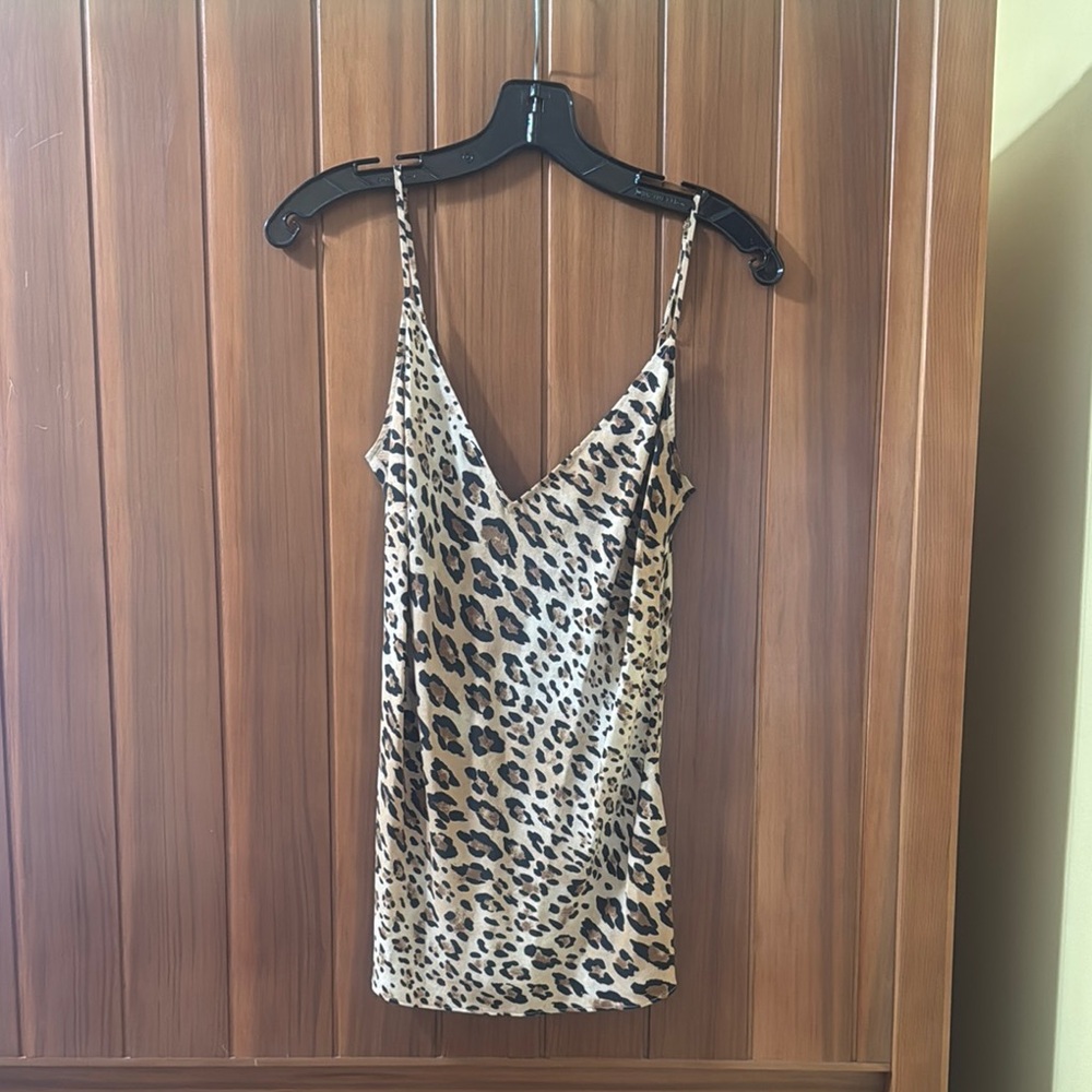 Leopard Print Women's Top